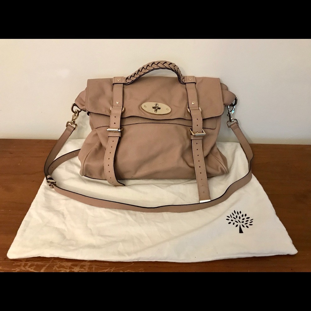 MULBERRY Alexa Rosewater Shoulder Crossbody Bag